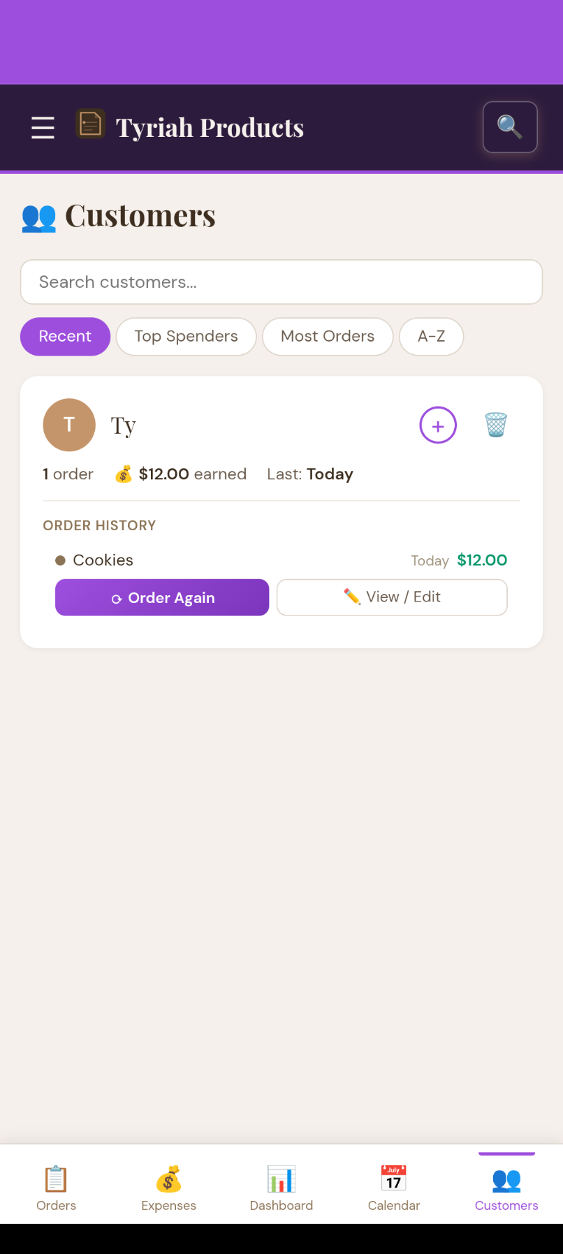 Crafty Planner Customers